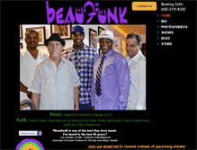 Tablet Screenshot of beaufunk.com